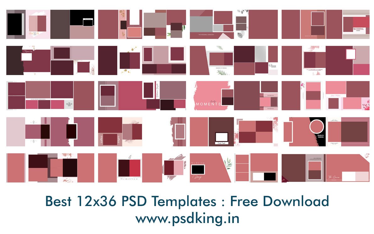 Best 12x36 PSD Templates