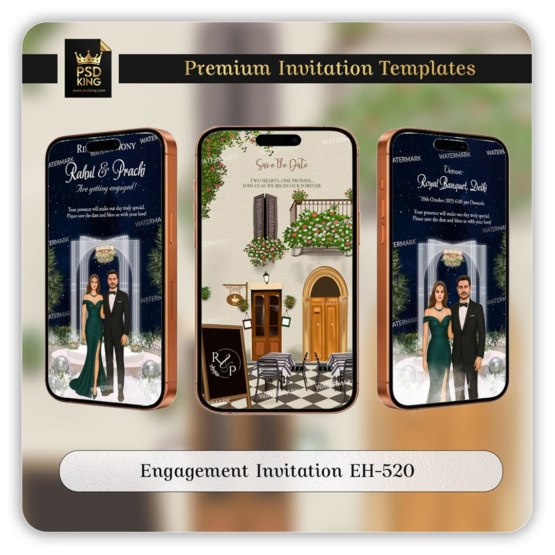 Engagement Invitation EH-520