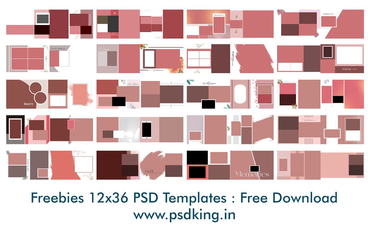 Freebies 12x36 PSD Templates