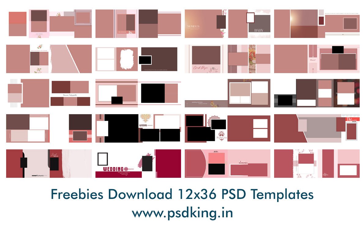Freebies Download 12x36 PSD Templates