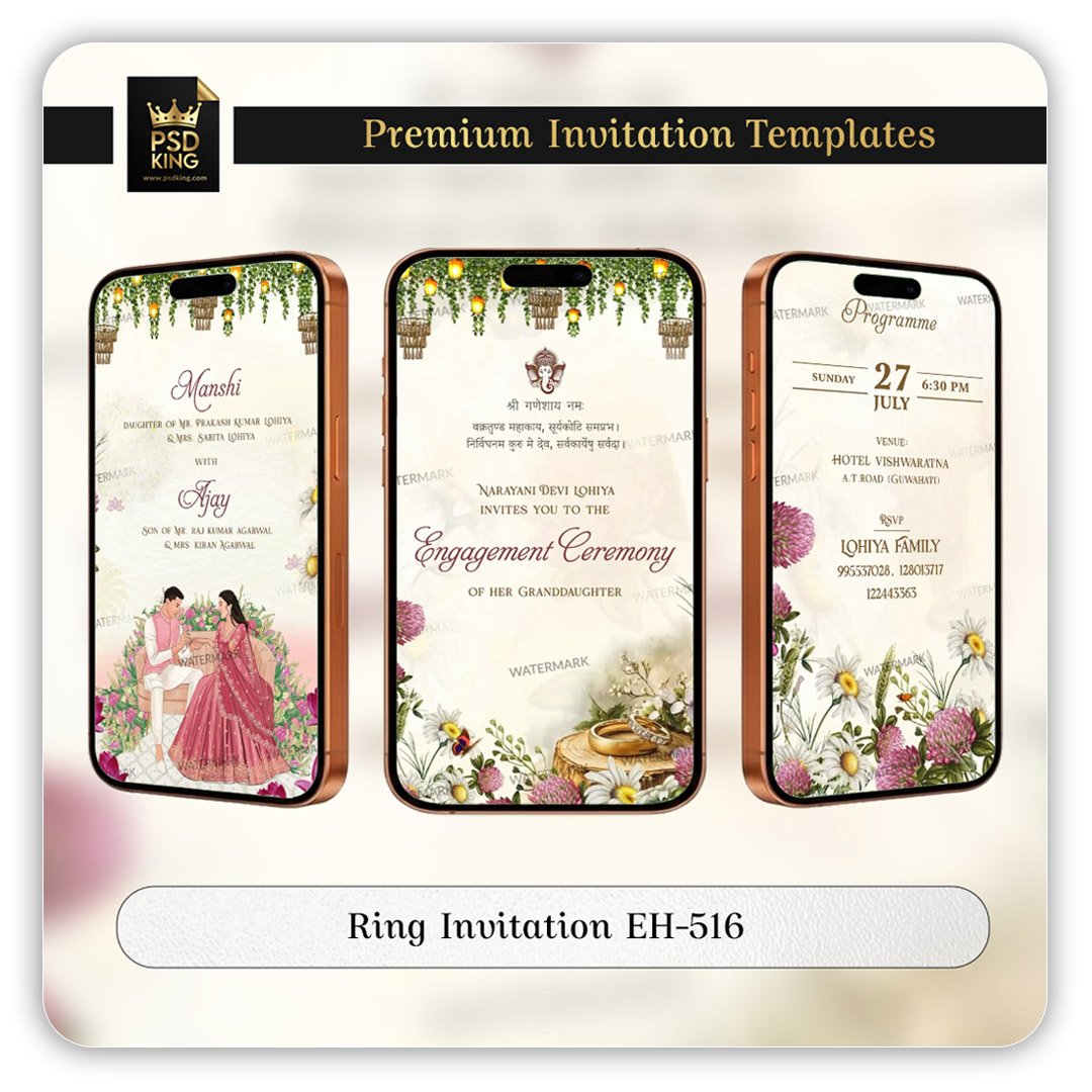 Ring Invitation EH-516