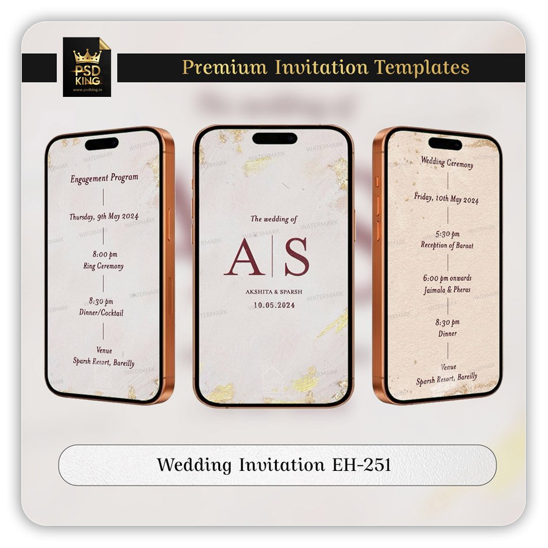 Wedding Invitation EH-251