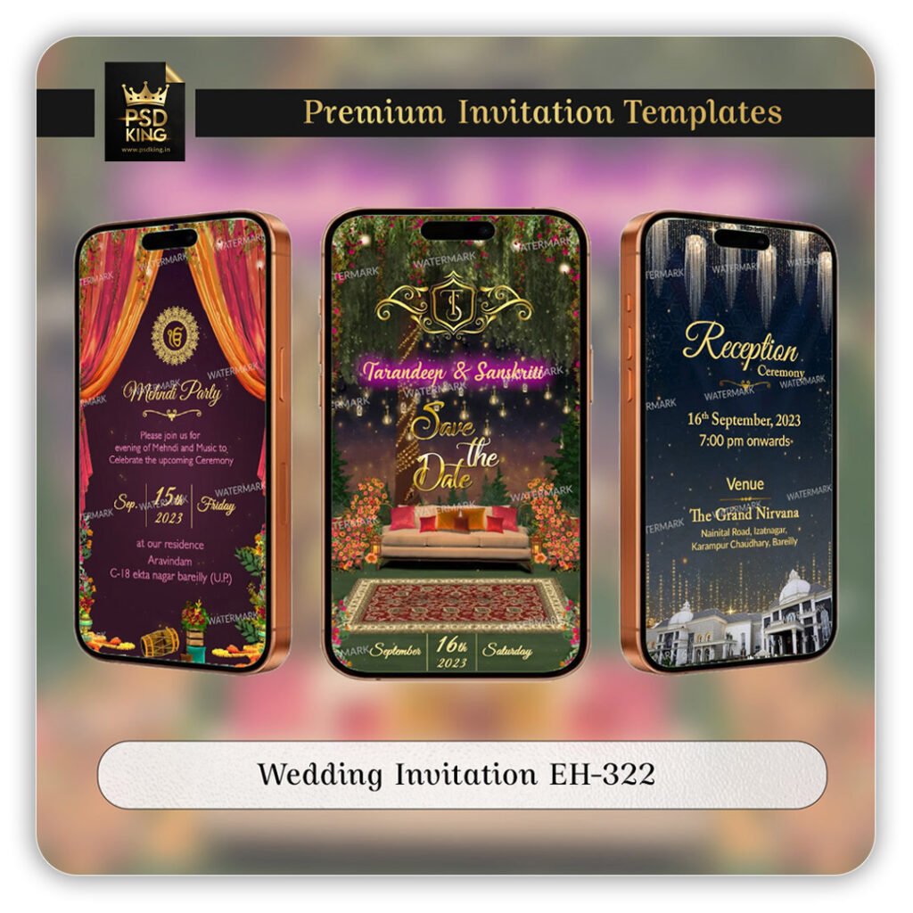 Wedding Invitation EH-322