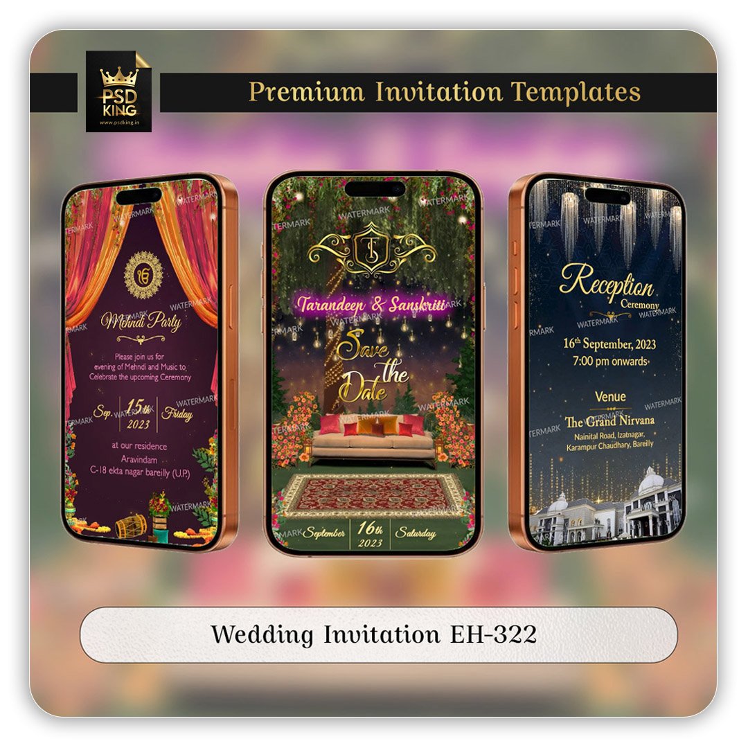 Wedding Invitation EH-322