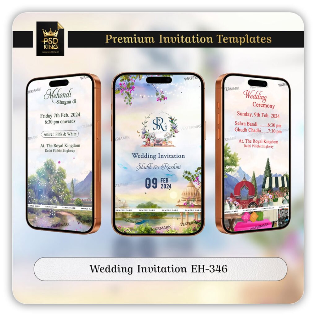 Wedding Invitation EH-346