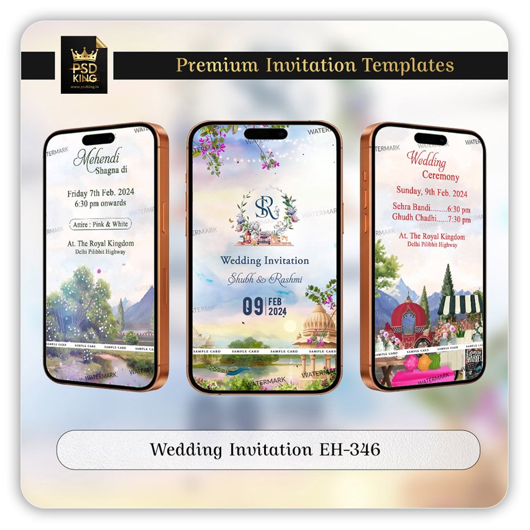 Wedding Invitation EH-346