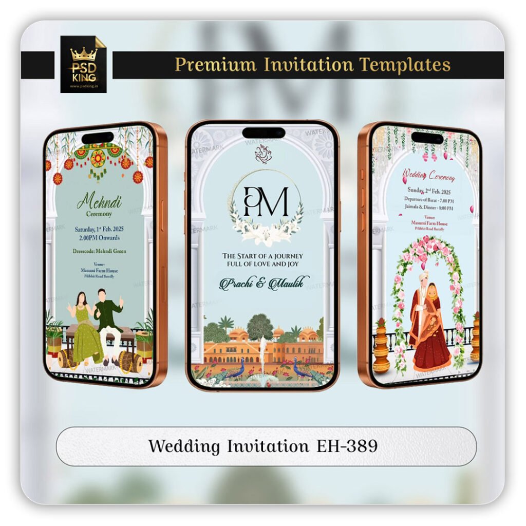 Wedding Invitation EH-389