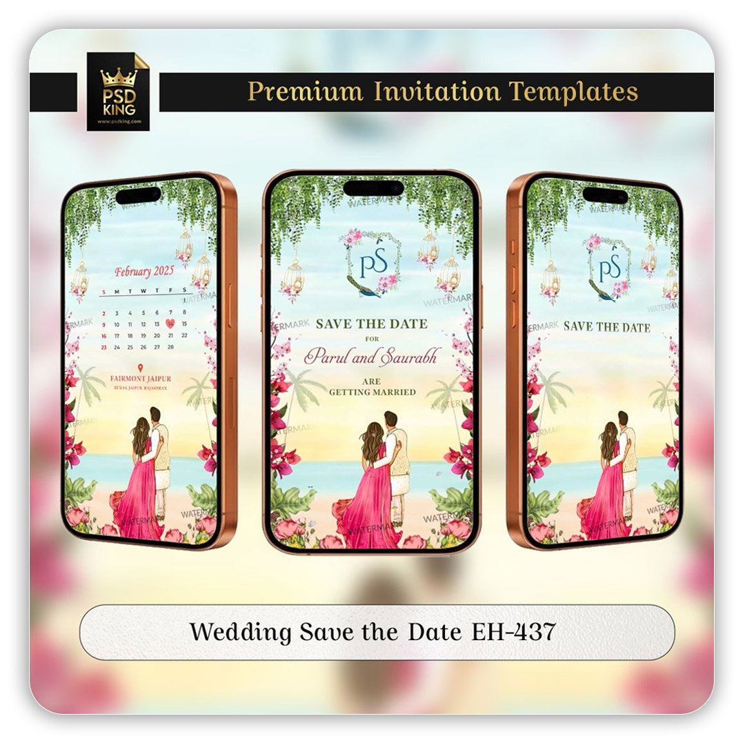 Wedding Save the Date EH-437