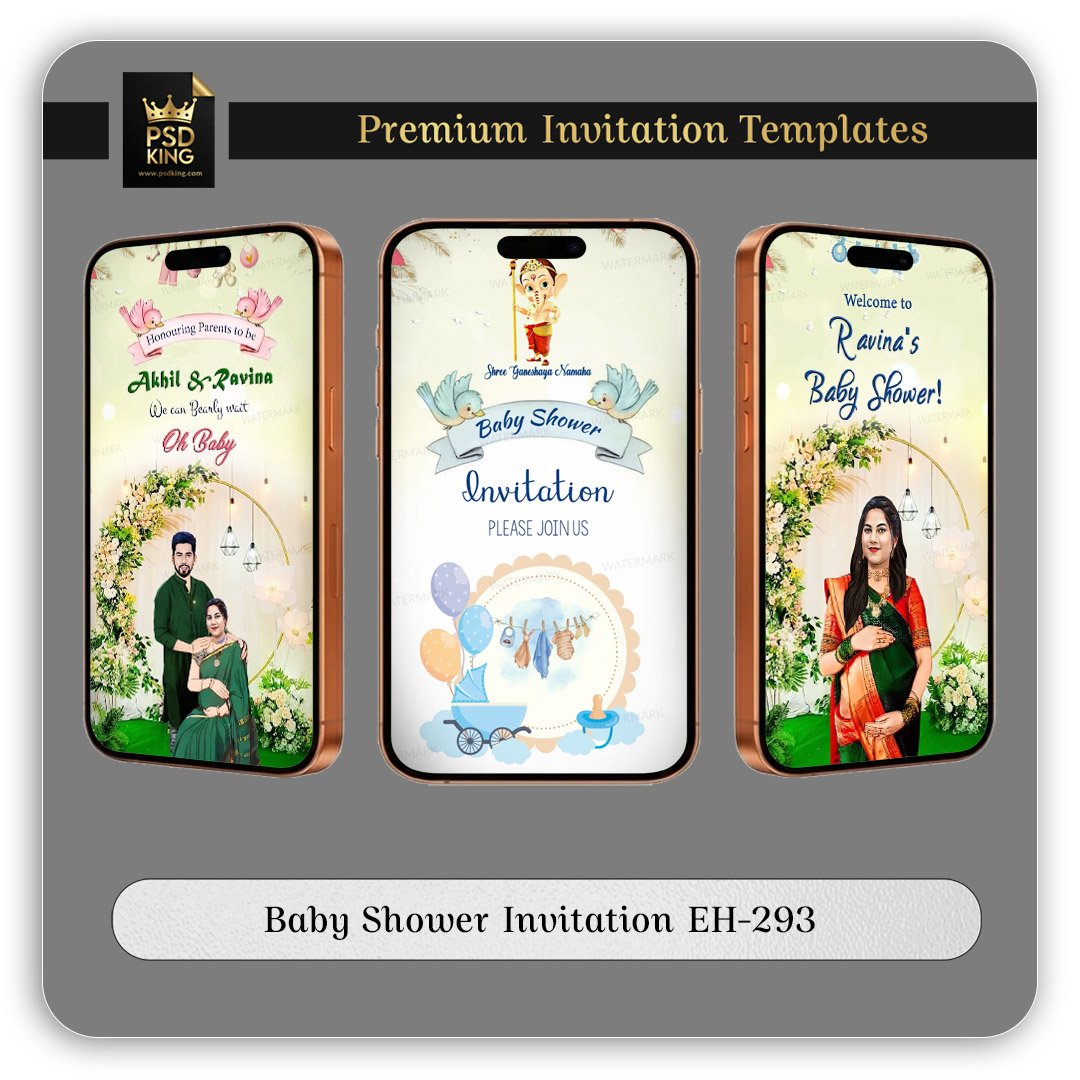 Baby Shower Invitation EH-293