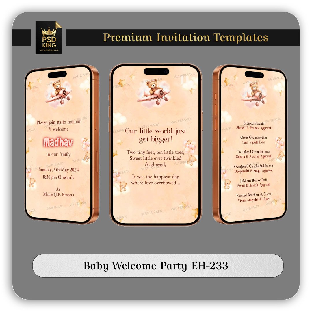 Baby Welcome Party EH-233