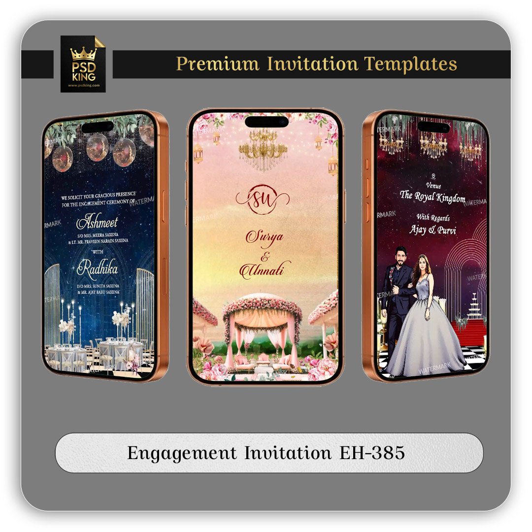 Engagement Invitation EH-385