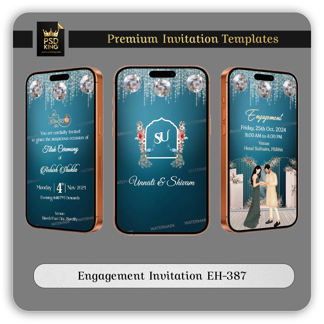 Engagement Invitation EH-387