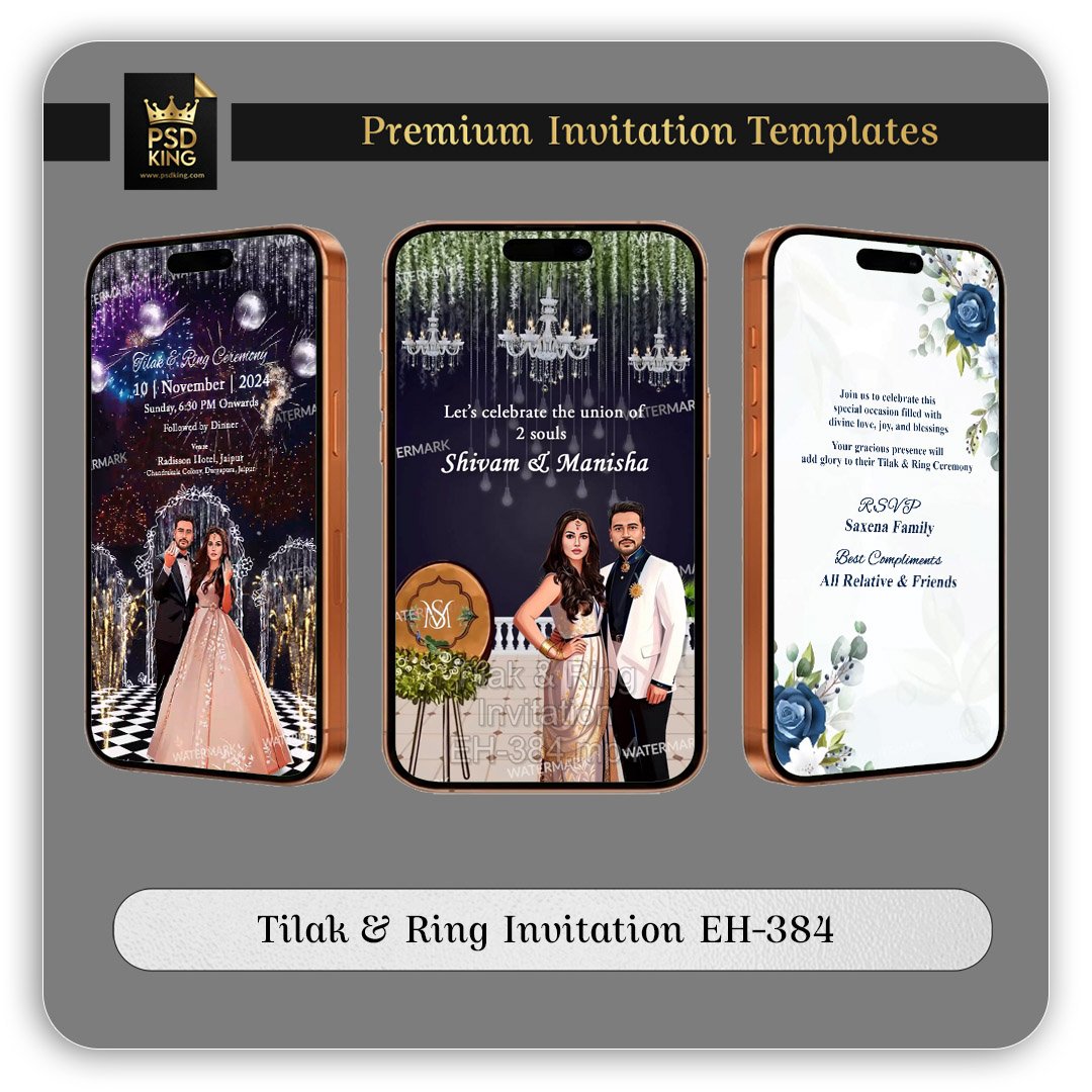 Tilak & Ring Invitation EH-384