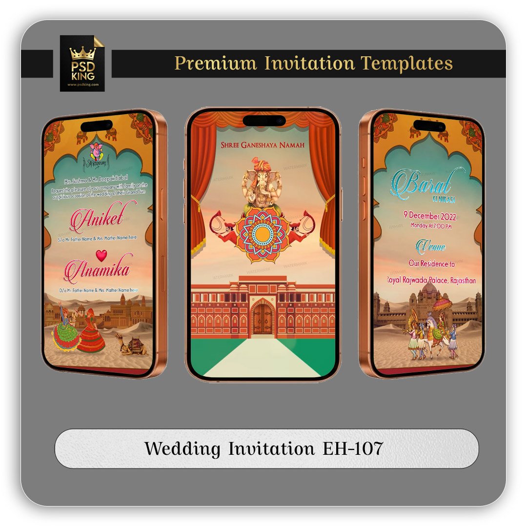 Wedding Invitation EH-107