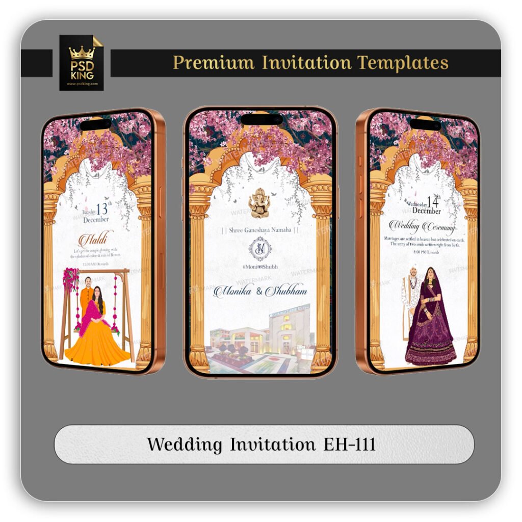Wedding Invitation EH-111