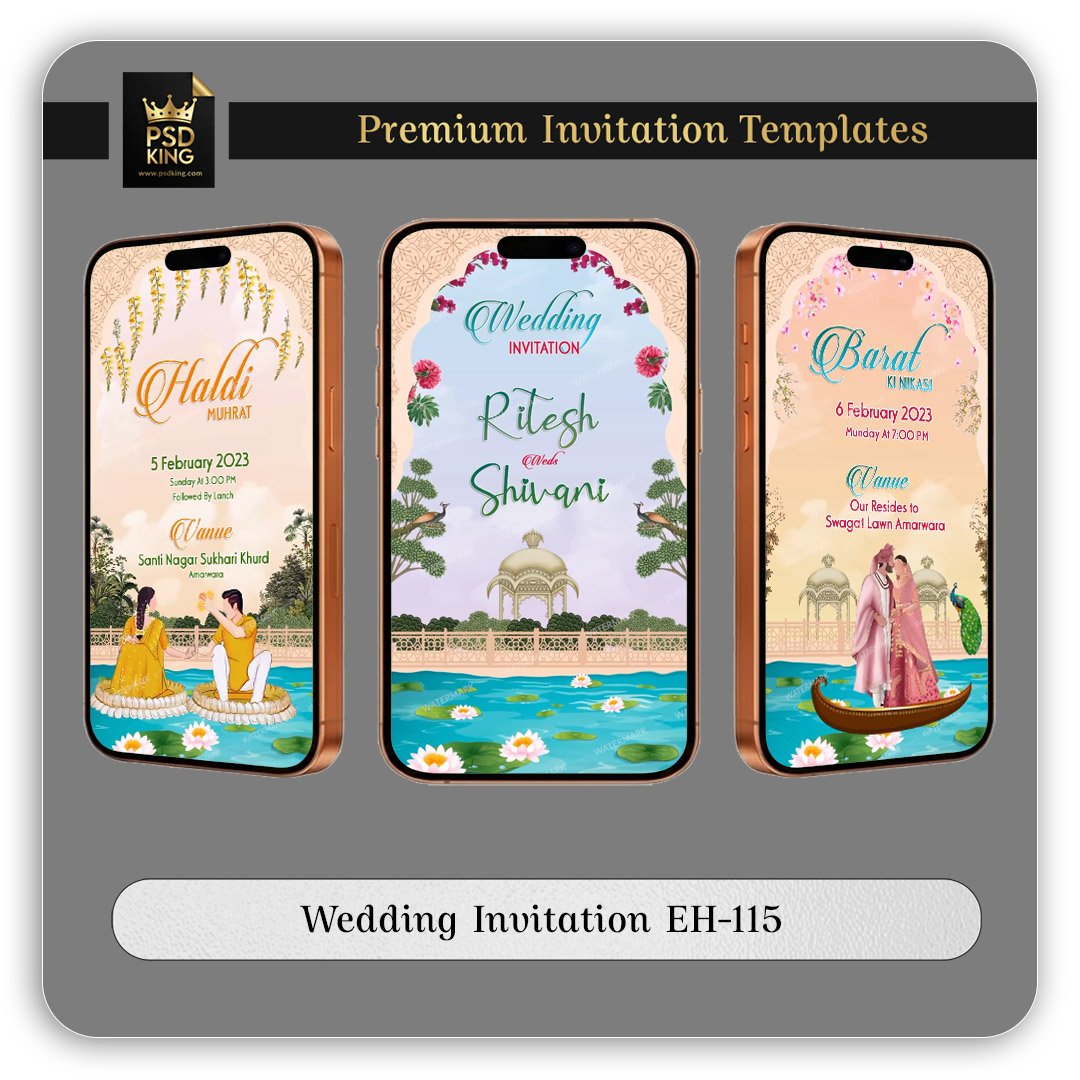Wedding Invitation EH-115