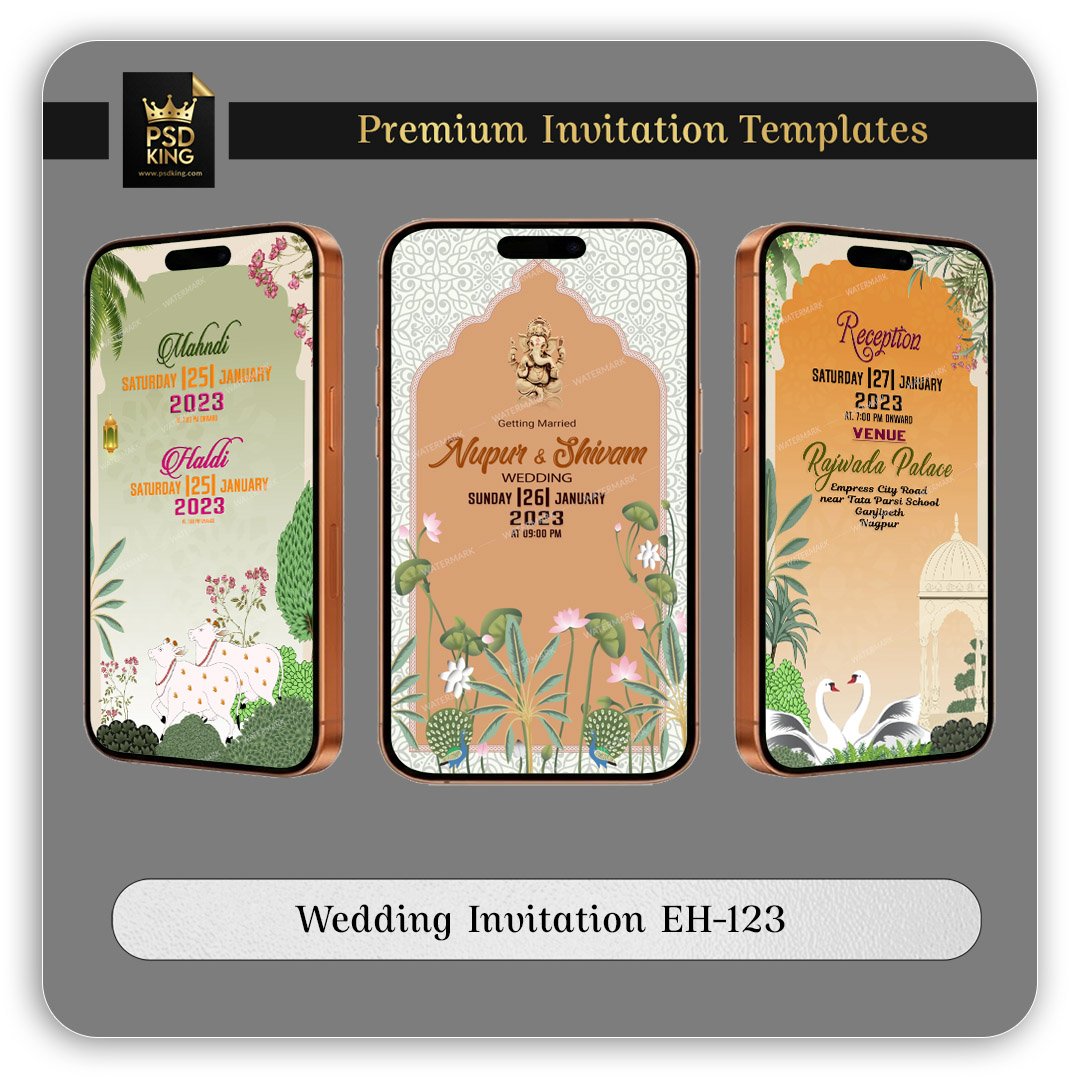 Wedding Invitation EH-123