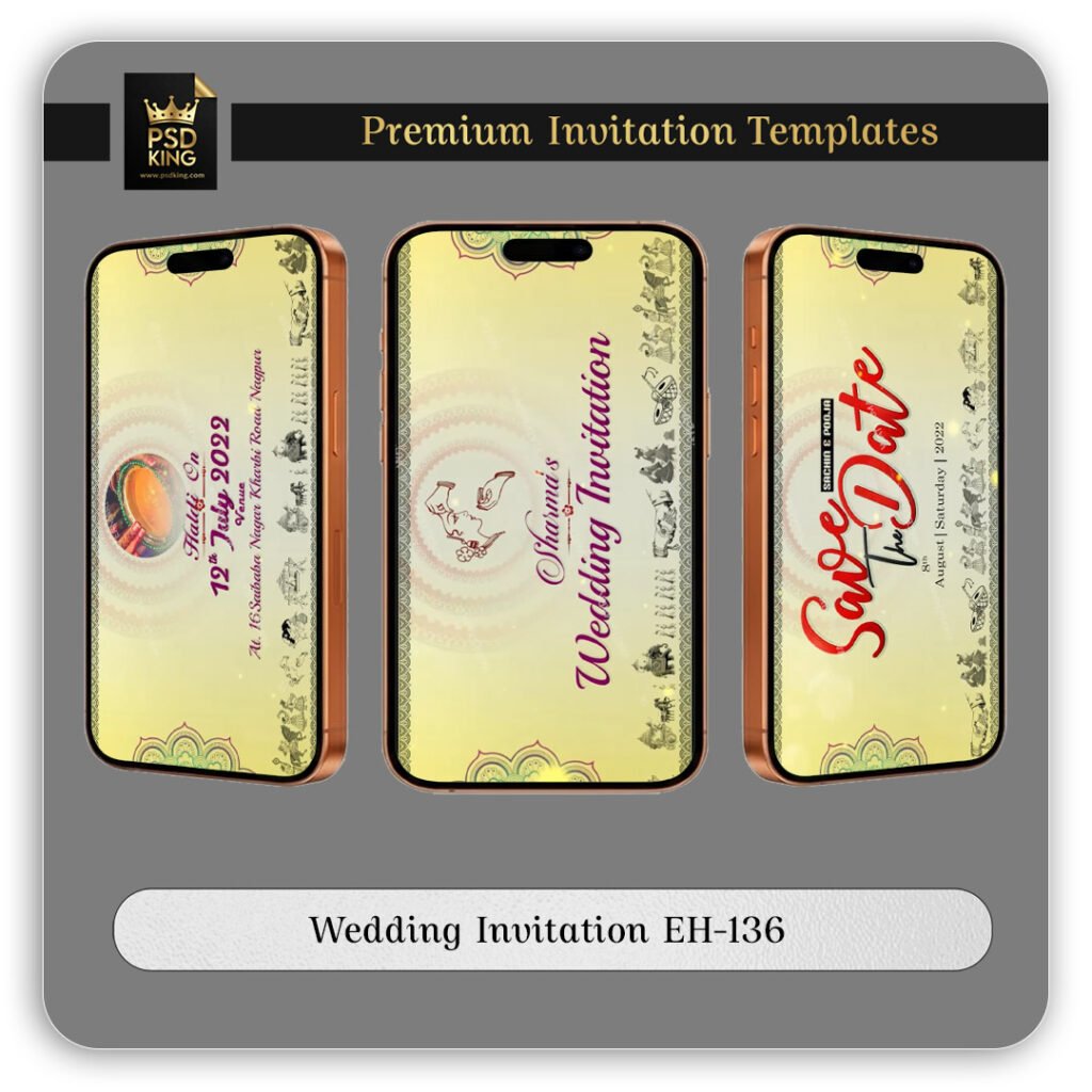 Wedding Invitation EH-136