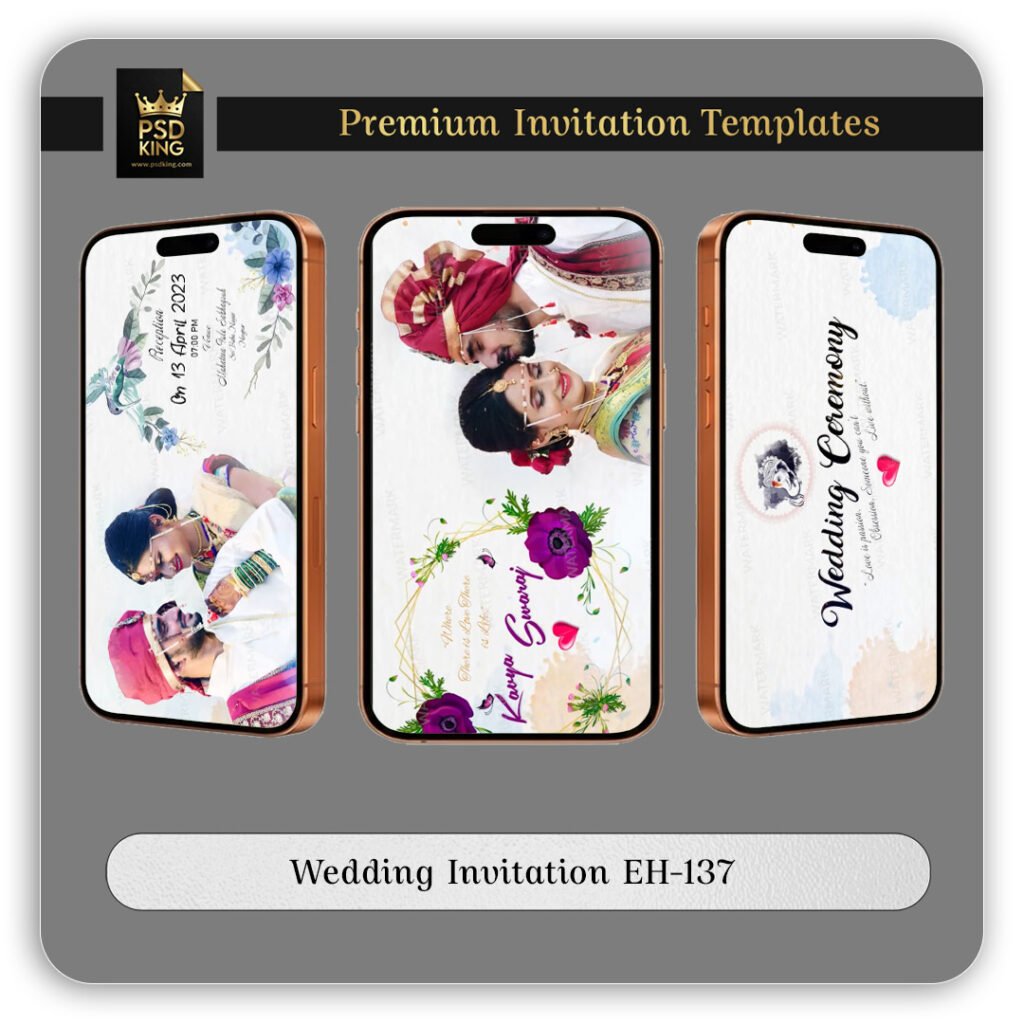 Wedding Invitation EH-137