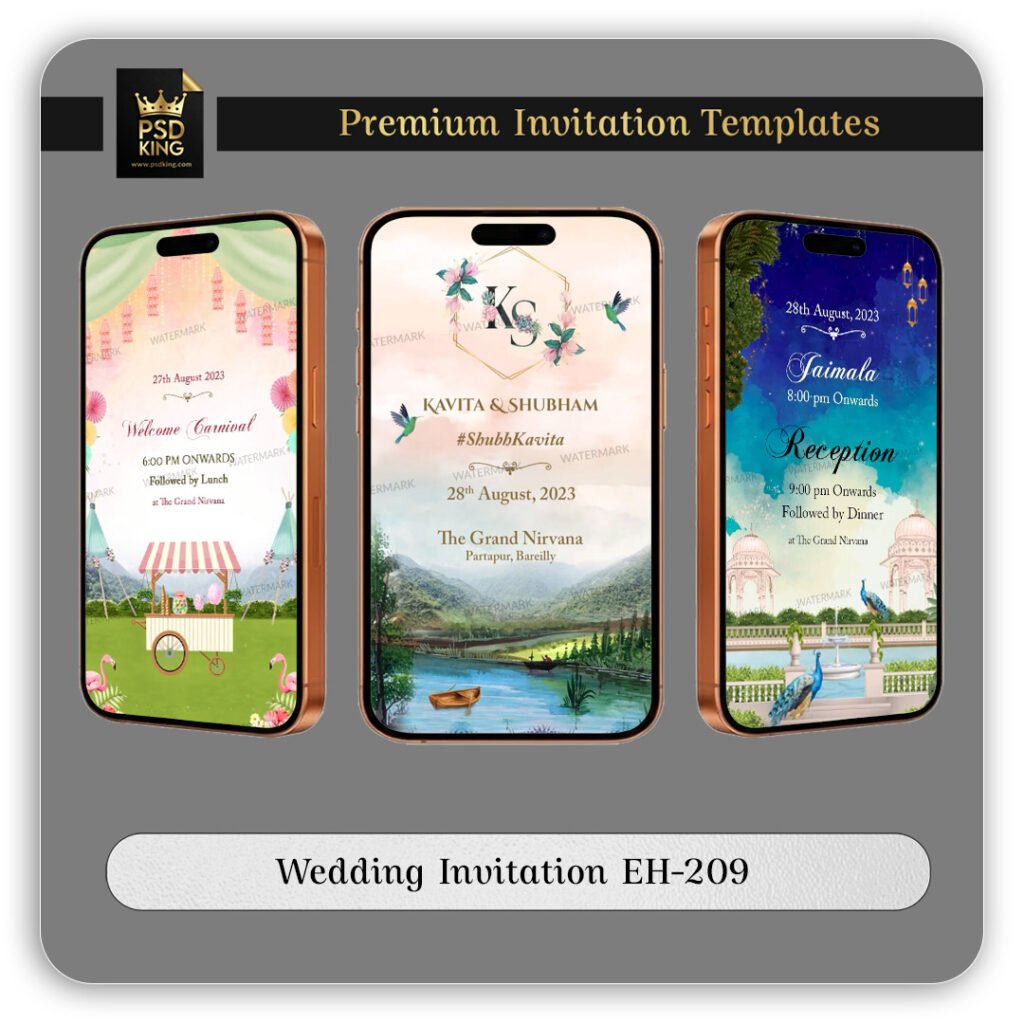 Wedding Invitation EH-209