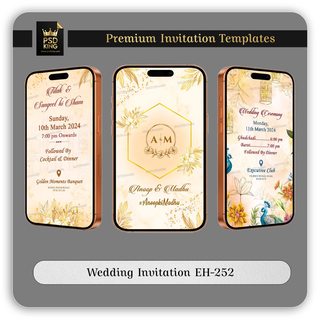 Wedding Invitation EH-252