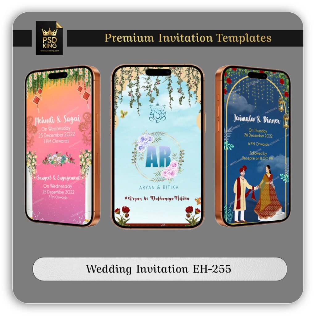 Wedding Invitation EH-255