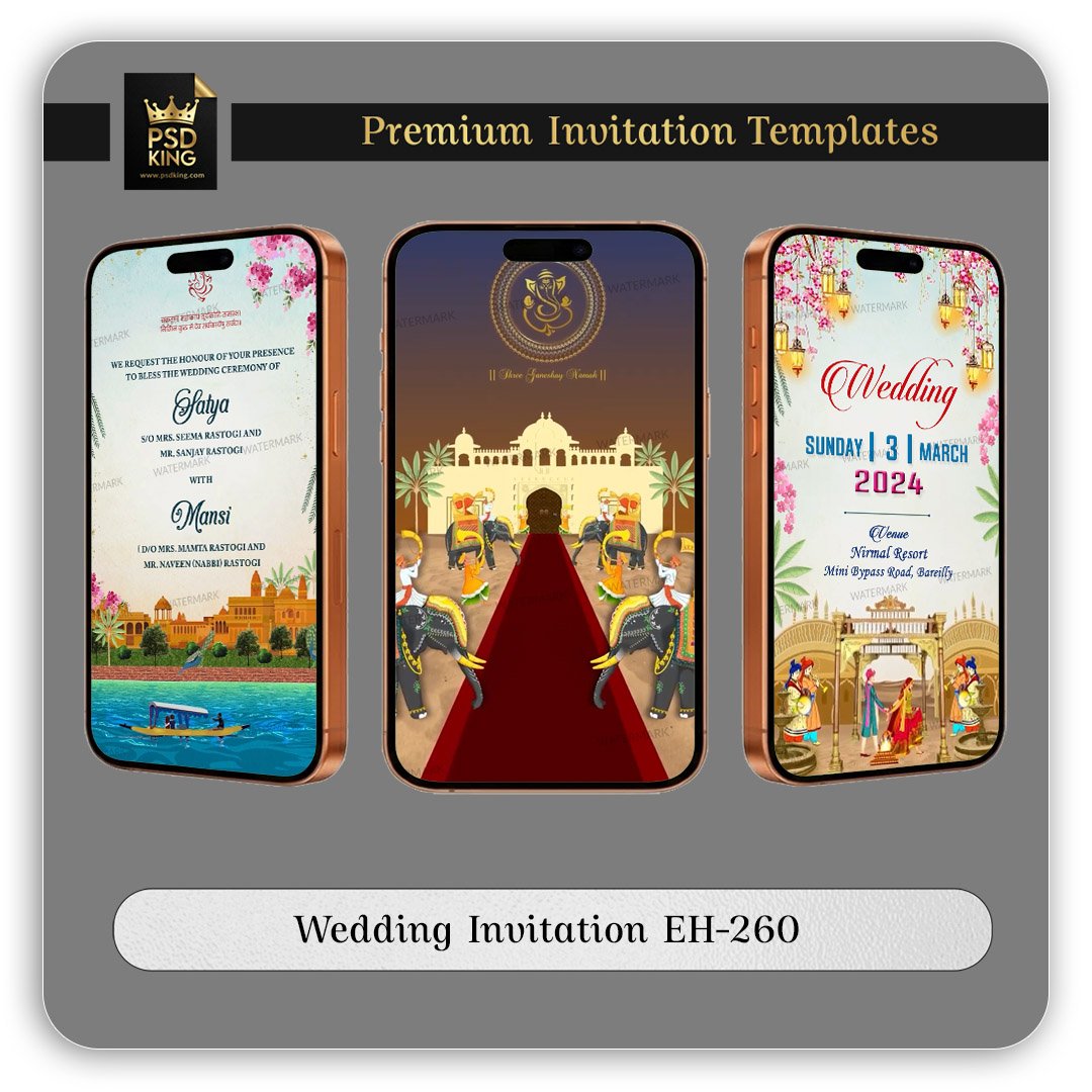 Wedding Invitation EH-260