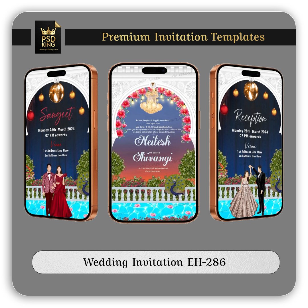 Wedding Invitation EH-286