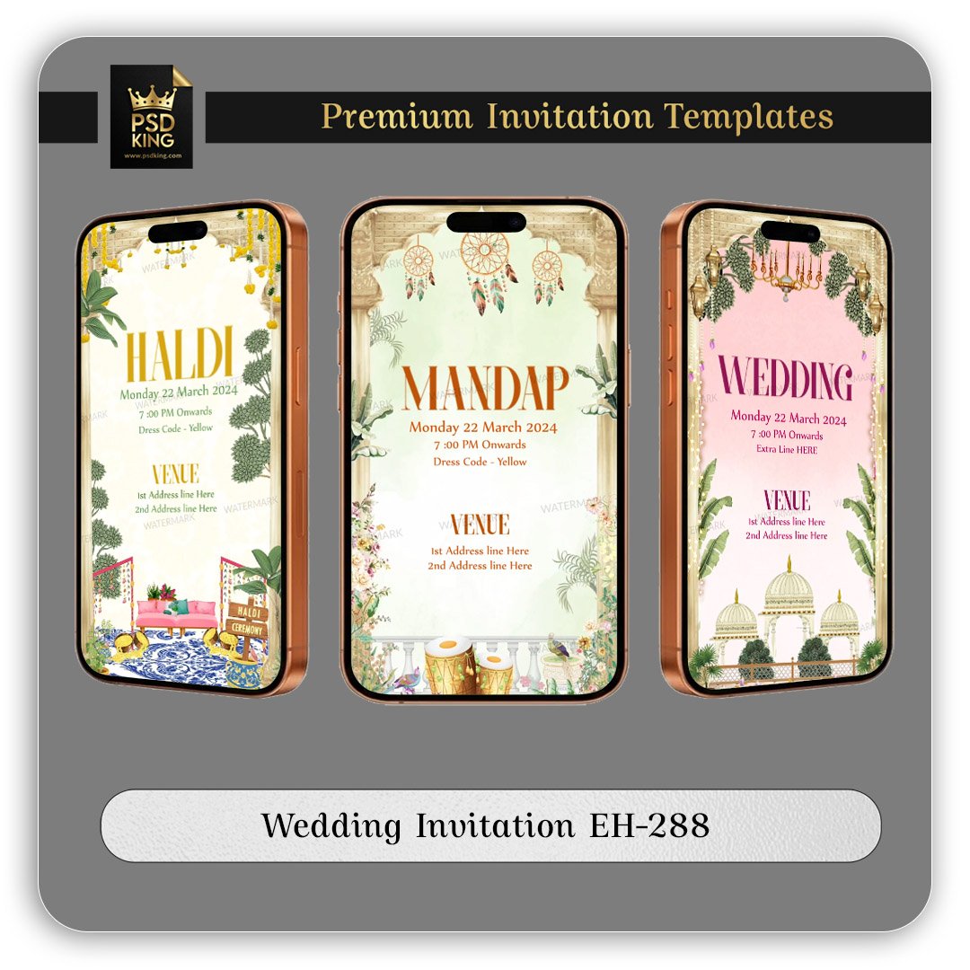 Wedding Invitation EH-288