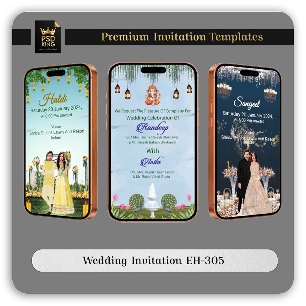 Wedding Invitation EH-305