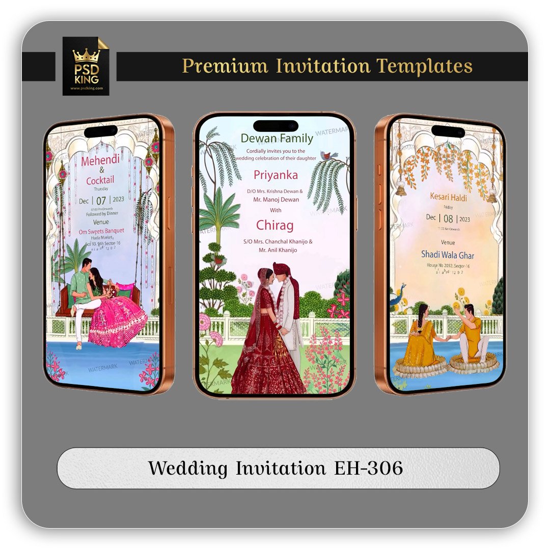 Wedding Invitation EH-306