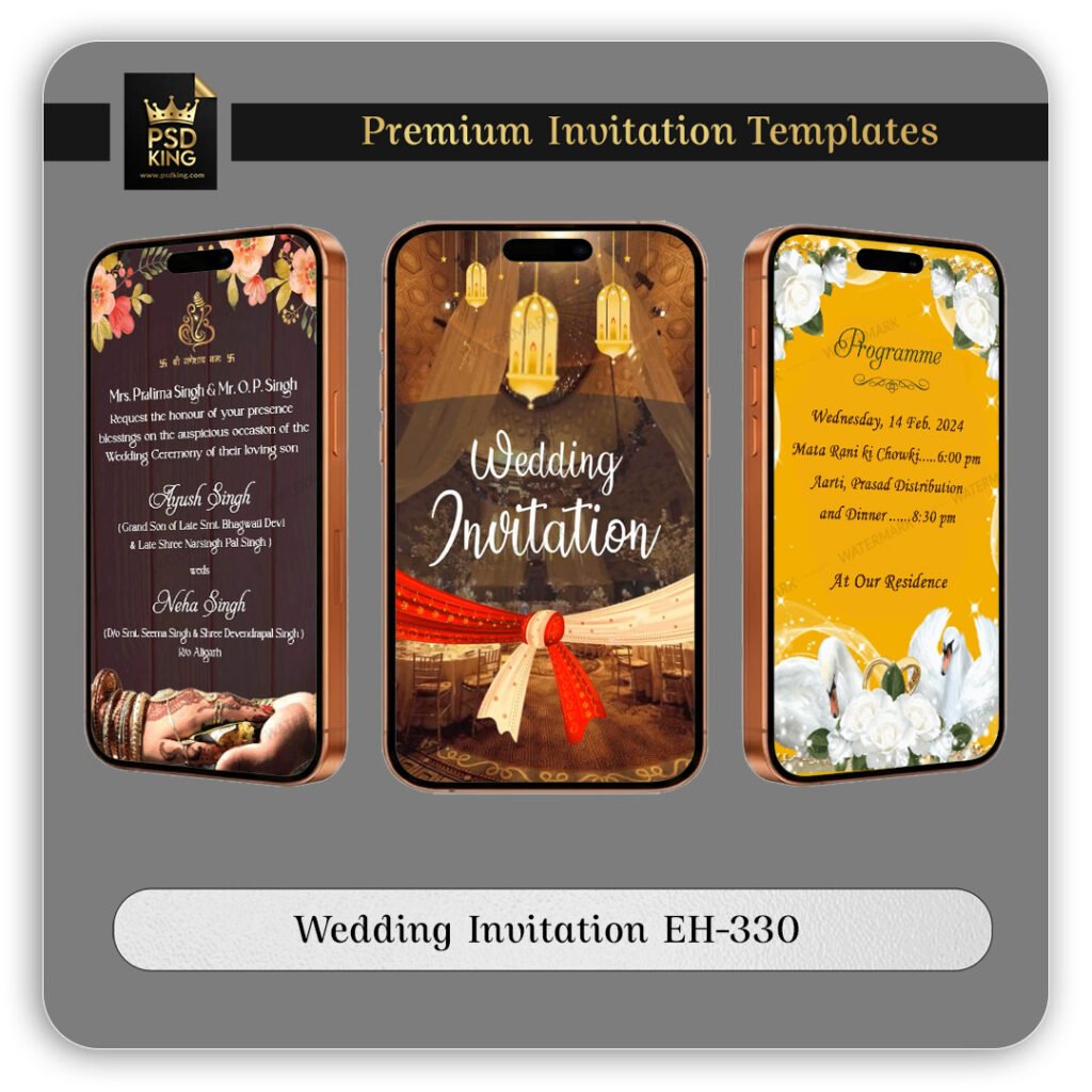 Wedding Invitation EH-330