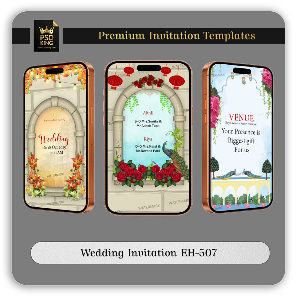 Wedding Invitation EH-507