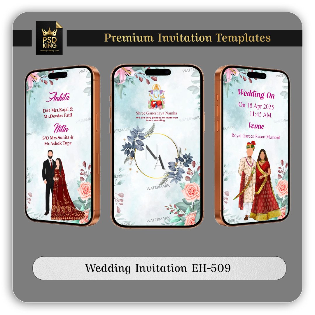 Wedding Invitation EH-509