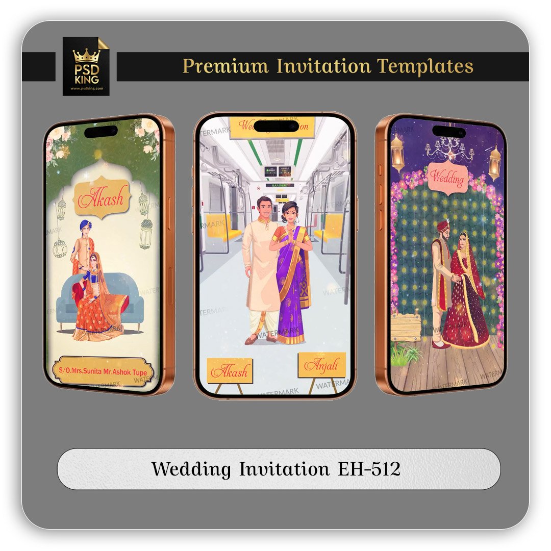 Wedding Invitation EH-512