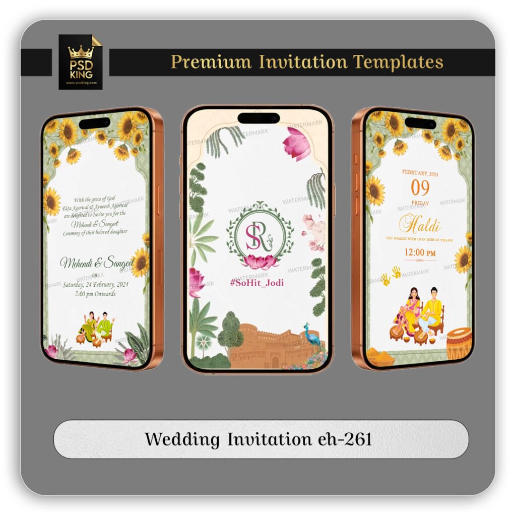 Wedding Invitation eh-261