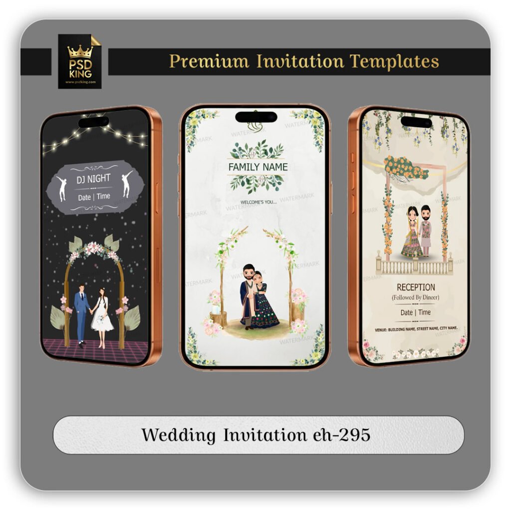 Wedding Invitation eh-295