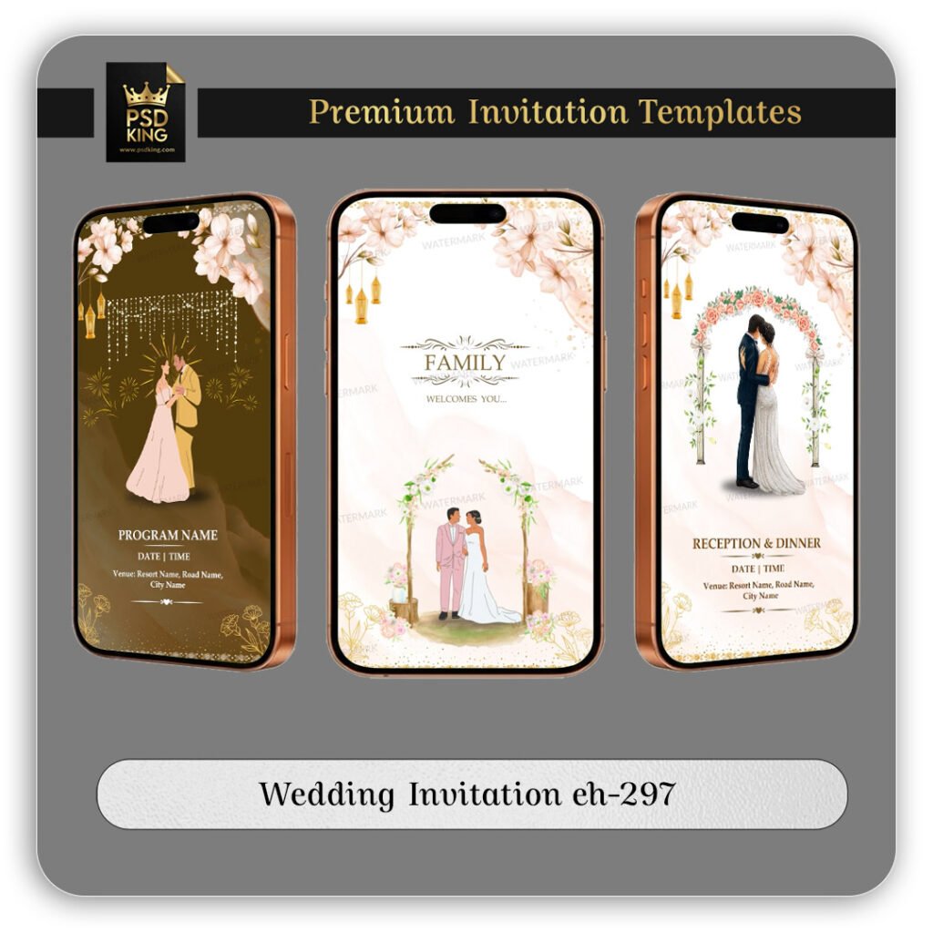 Wedding Invitation eh-297