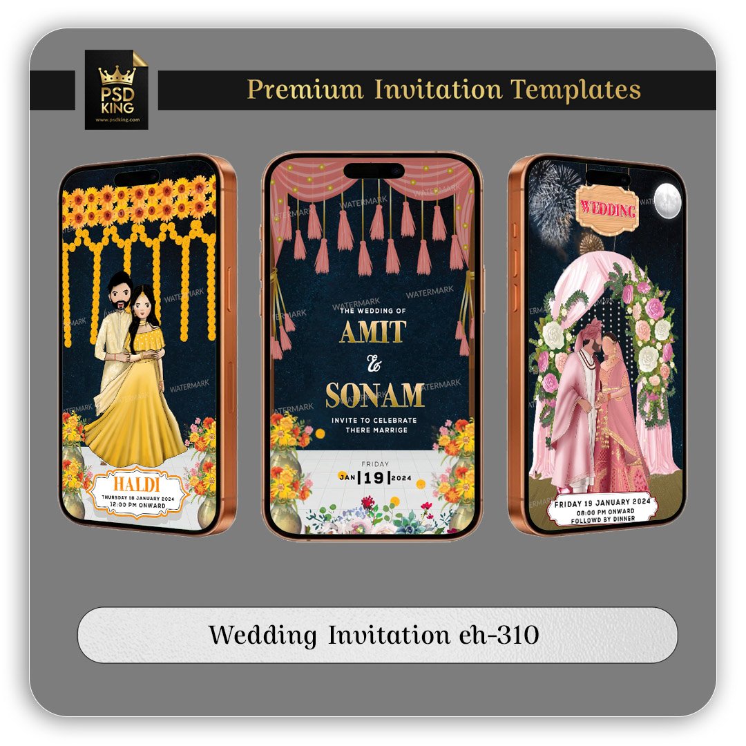 Wedding Invitation eh-310