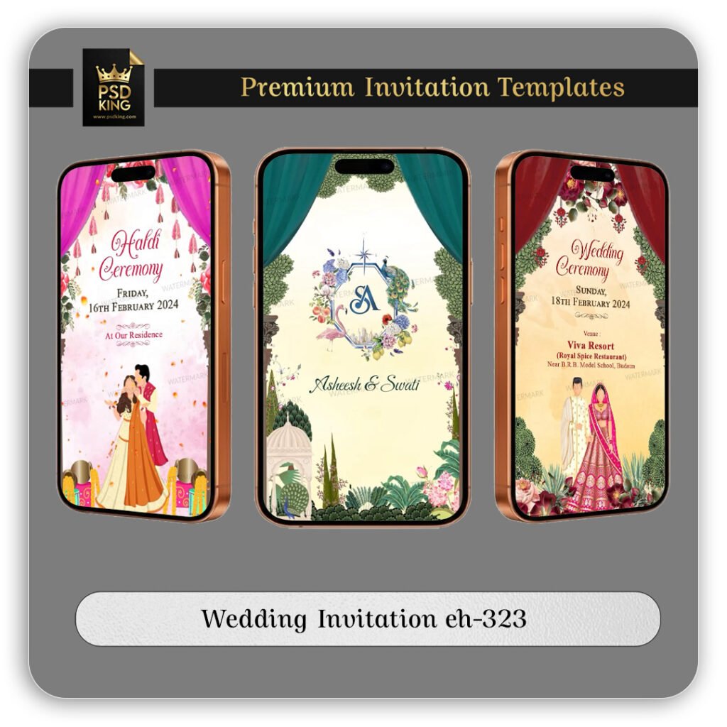 Wedding Invitation eh-323