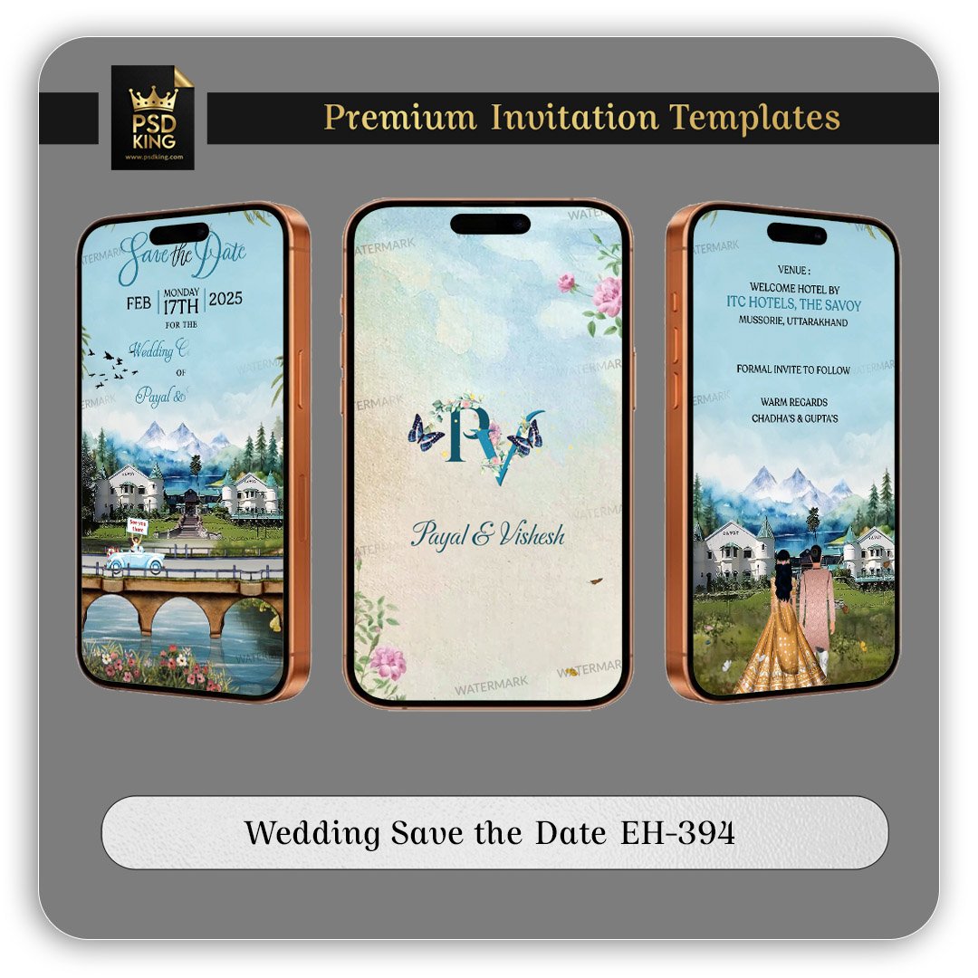 Wedding Save the Date EH-394
